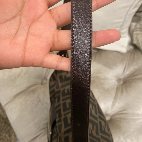 🖤🤎Fendi  Zucca Mama Baguette Double flat  🤎🖤 - Picture 8 of 14